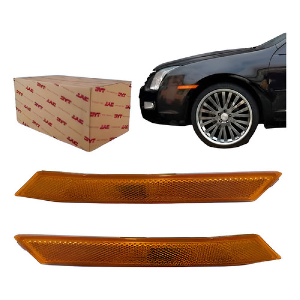 Par Pisca Lateral Parachoque Fusion 2005 06 07 2008 2009 Tyc