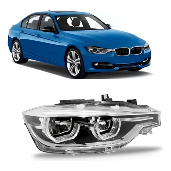 Farol Bmw S3 2015 2016 2017 2018 Eletrico Com Led