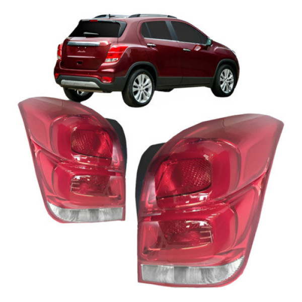 Par Lanterna Tracker 2017 2018 2019 Com Led