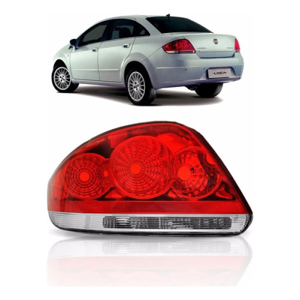 Lanterna Traseira Fiat Linea 2008 09 10 11 12\\2016 Esquerdo