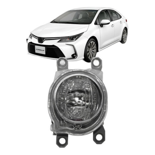 Farol Milha Led Para Toyota Corolla 2020 2021 2022 2023 2024