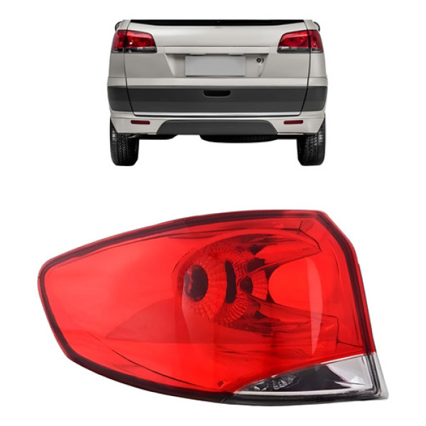 Lanterna Traseira Palio Weekend 2009 2010 2011 12 2013 Canto