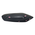 Protetor Escapamento Yamaha Fluo 125 Original Detalhe 54778 Preto