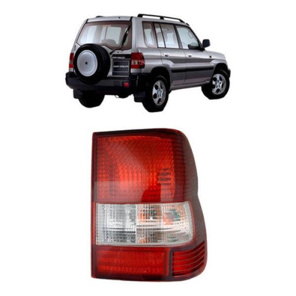 Lanterna Traseira Pajero Tr4 2004 A 2006 Quadrada