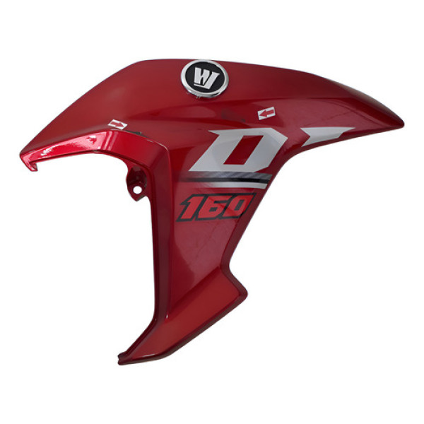 Carenagem Aba Tanque Haojue Dk 160 25/25 L/e Orig 53399 Vermelho