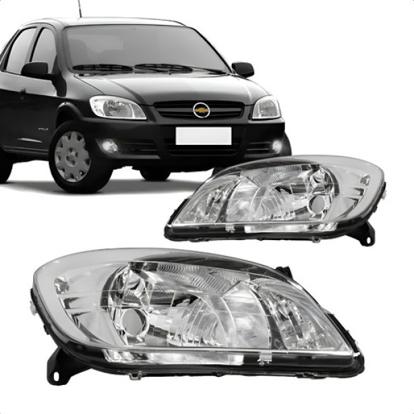 Par Farol Celta 2007 2008 2009 2010 2011 12 13 14 15 Cromado Ambos Lados