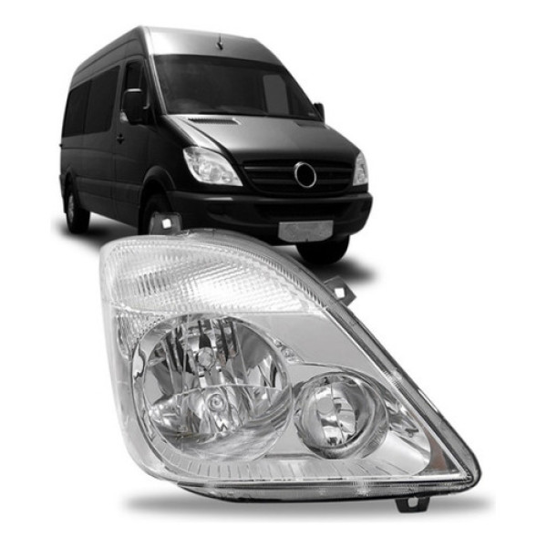 Farol Sprinter 12/16 Elétrico Com Auxiliar Sem Motor Oferta