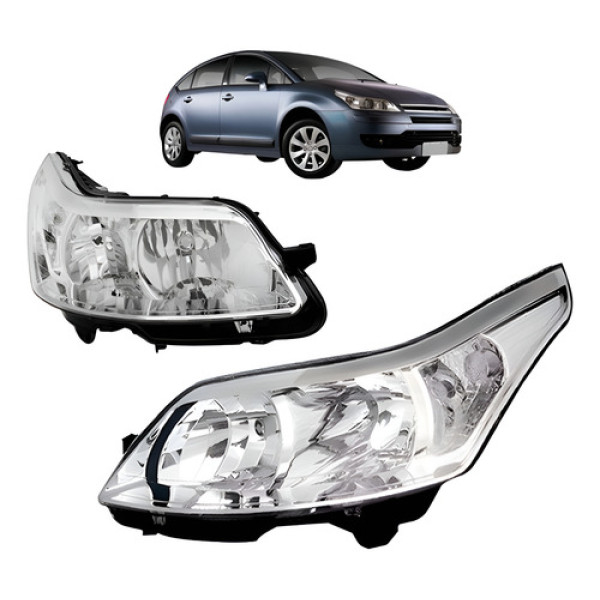 Farolete C4 Pallas 2004 A 2011 Hatch Eletrico
