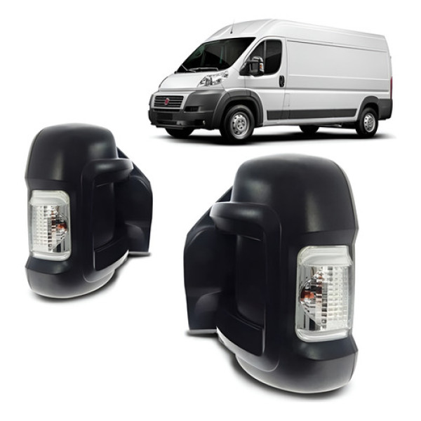 Par Retrovisor Ducato 2018 2019 2020 Manual Com Pisca Novo
