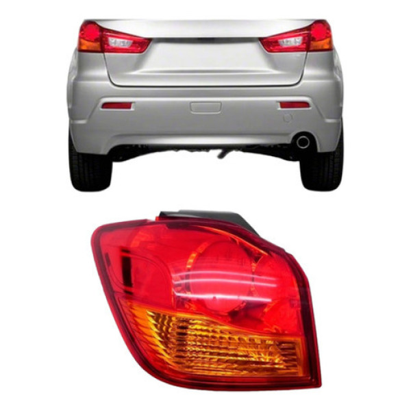 Lanterna Asx Mitsubishi Ano 2010 2011 2012 2013 14 Direito