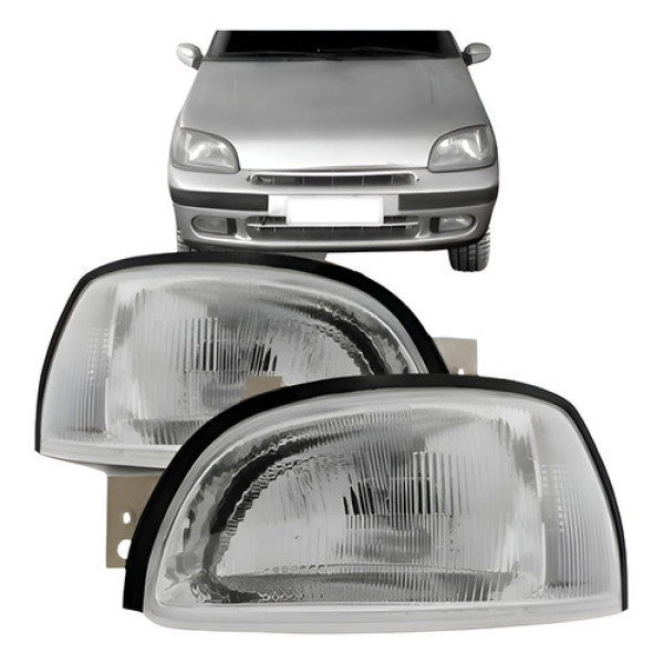 Par Farol Para Renault Clio 1996 1997 1998 1999