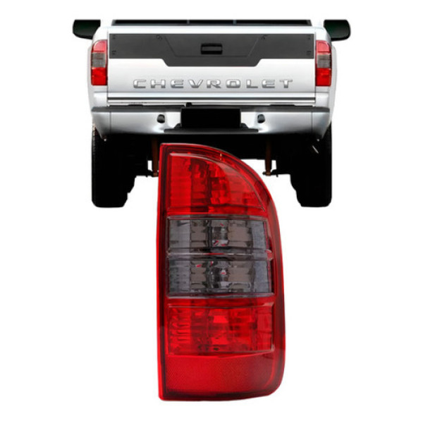 Lanterna Traseira S10 2001 A 2009 Fume