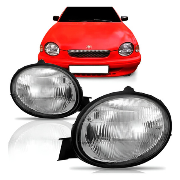 Farol Corolla Europeu 1998 1999 2000 2001 2002 Manual