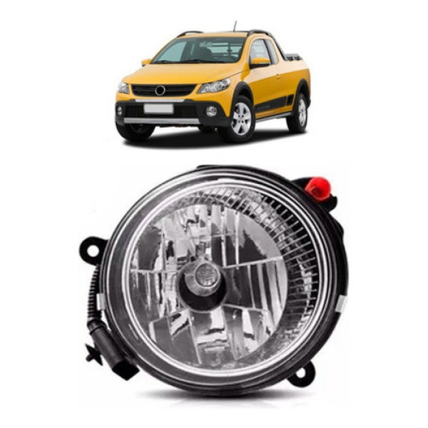 Farol Milha Auxiliar Gol G5 Rallye/saveiro Cross 2009/2012