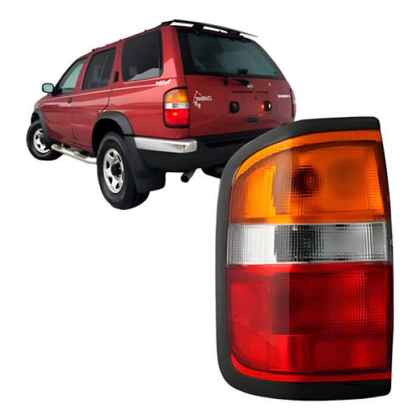 Lanterna Traseira Pathfinder 1996 A 1999 Tricolor C/garantia Esquerdo/motorista