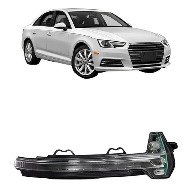 Pisca Retrovisor Audi A4 2016 2017 2018