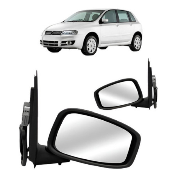 Par Retrovisor Stilo 2002 2003 2004 2005 06 07 2008 Elétric