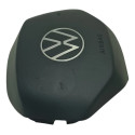 Tampa Capa Airbag Nivus Virtus Tcross Taos  22-25 C/detalhes Preto
