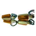 Mini Pisca Cg 150 Jogo Com 4 Unidades Prata