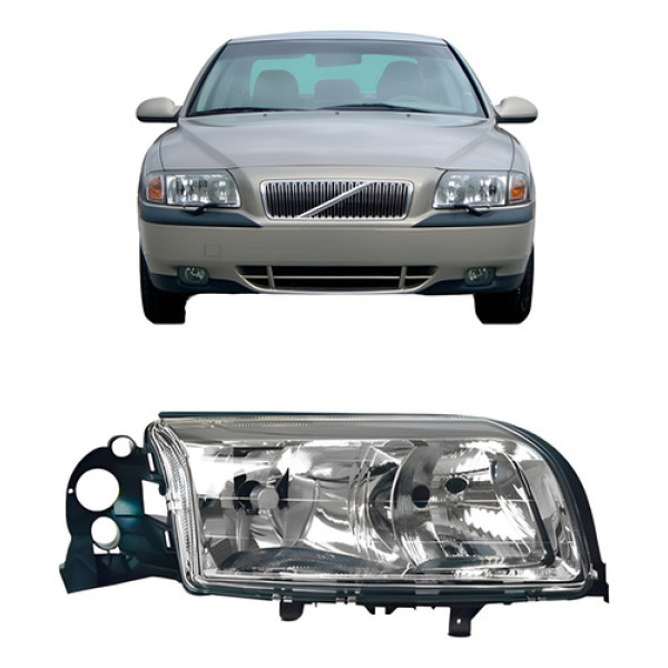 Volvo S80 1999 A 2003 Farol Principal Modelo Original