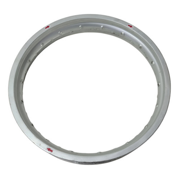 Aro Roda Traseira Three Heads 2,5x18 Detalhes 56613 Prateado