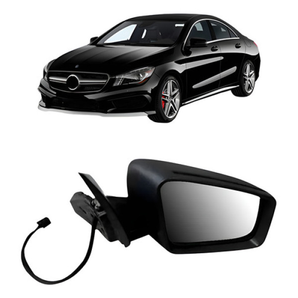 Retrovisor Cla 2014 A 2017 Eletrico Retratil Com Aquecimento