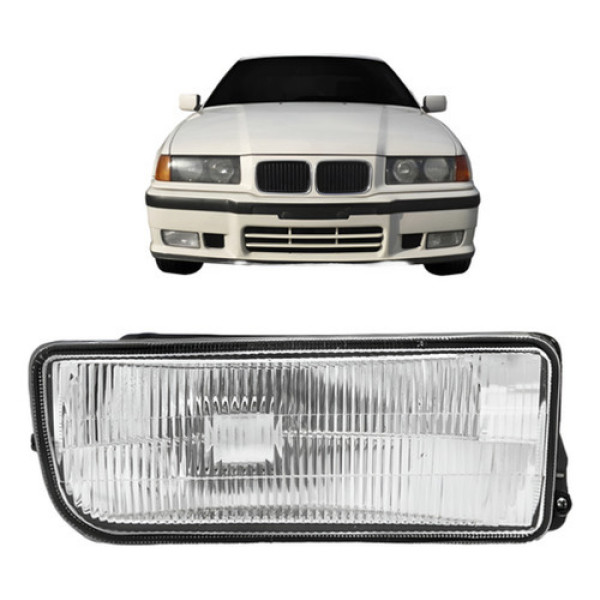 Farol Milha Auxiliar Bmw Serie 3 1991 1992 93 94 95 96 1997