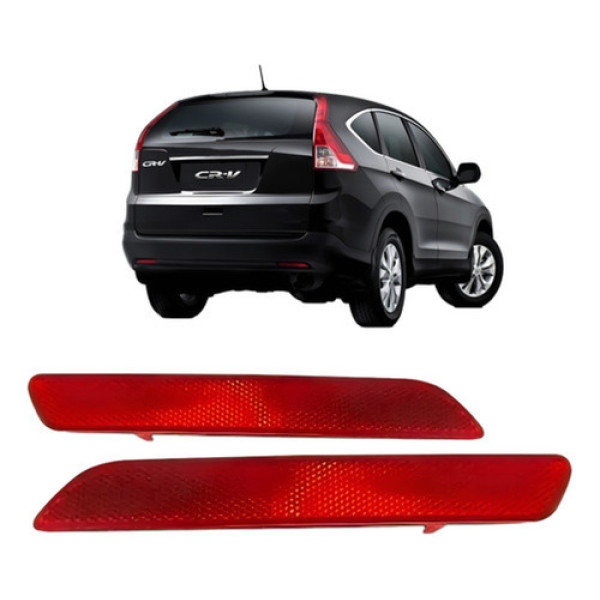 Lanterna Refletor Parachoque Honda Crv 2012 2013 2014