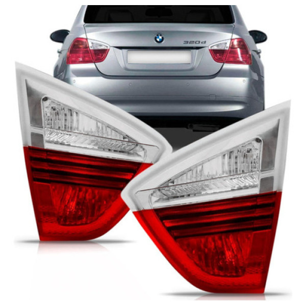 Lanterna Traseira Bmw Série 3 E90 2006 2007 2008 Tampa
