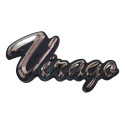 Emblema Tanque Virago 250, 535, 750 E 1100 Detalhes 49641