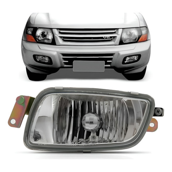 Farol Milha Pajero Full 2001 2002 Modelo Original