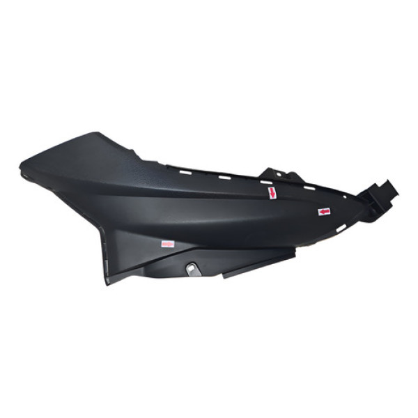 Acabamento Inferior Dir Banco Yamaha Fluo 125 Detalhe 54666 Preto