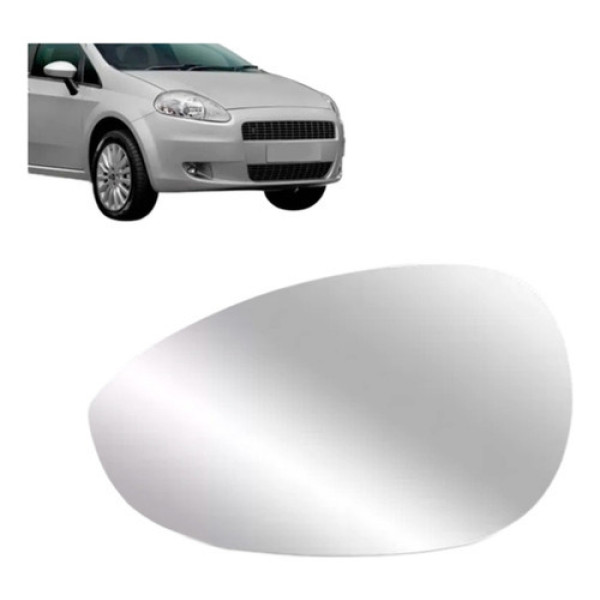 Lente Retrovisor Punto 2007 08 09 10 11 12 13 14 15 16 2017