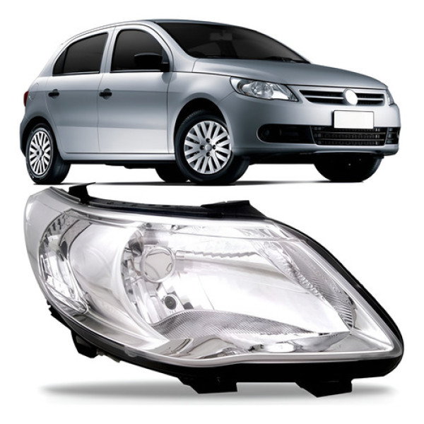 Farol Gol G5 2009 2010 2011 2012 Foco Simples Mega Desconto