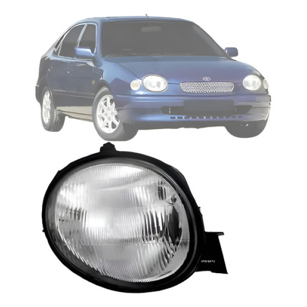 Farol Corolla Europeu 1998 1999 2000 2001 2002 Depo Direito Direito/passageiro
