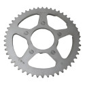Coroa Xlr 125 Nx 150 50 Dentes Riffel / Maxx Prateado