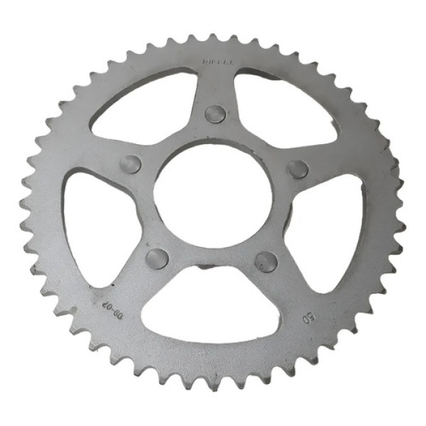 Coroa Xlr 125 Nx 150 50 Dentes Riffel / Maxx Prateado