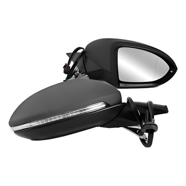 Retrovisor Golf 2014 A 2020 Elétríco Retrátil Com Pisca D