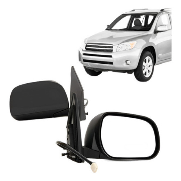 Par Retrovisor Rav4 2006 A 2008 Eletrico Termico Retratil