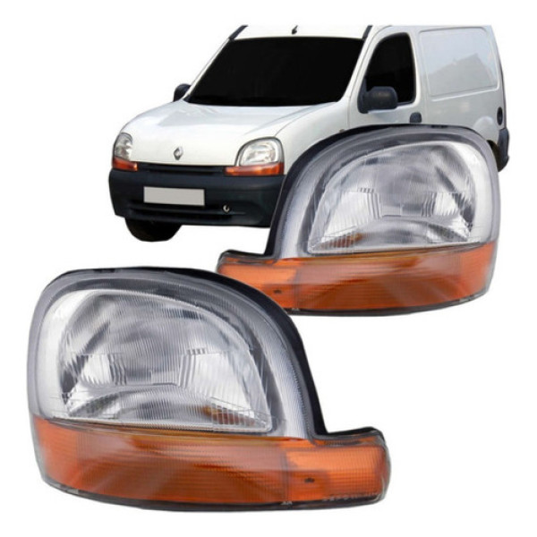 Farol Kangoo 1997 1998 1999 2000 2001 2002 2003 Pisca Ambar
