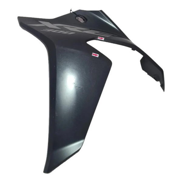 Carenagem Aba Tanque Esq Honda Xre300 19/23 Orig C/det 61344 Cinza-escuro