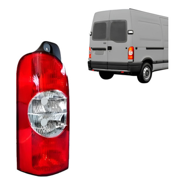 Lanterna Traseira Master 2007 2008 2009 10 2011 2012 Bicolor