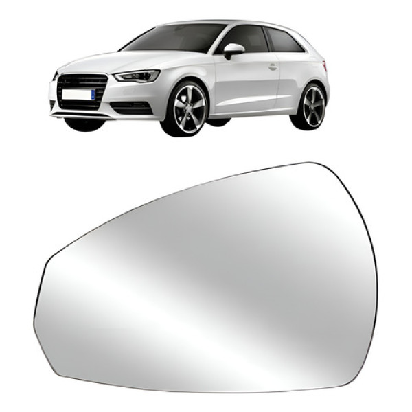 Lente De Retrovisor Audi A3 2013 2014 2015 2016