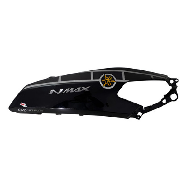 Carenagem Rabeta Yamaha N Max 160 17/20 L/d Orig 56822 Preto