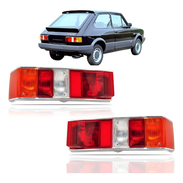 Lanterna Traseira Spazio Oggi 1983 1984 1985 1986 Tricolor