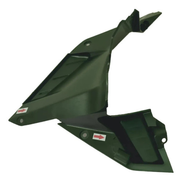 Acabamento Aba Tanque Dir Honda Cg 160 Fan 2025 Avaria 61202 Preto