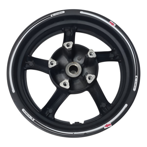 Roda Traseira Kymco Downtown 300i Orig Detalhes 55241 Preto