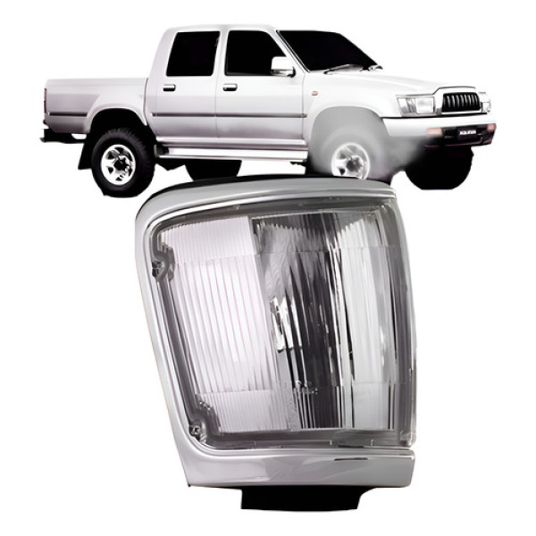 Pisca Seta Hilux Sw4 92/96 Srv 02/04 Cristal/cromado Oferta