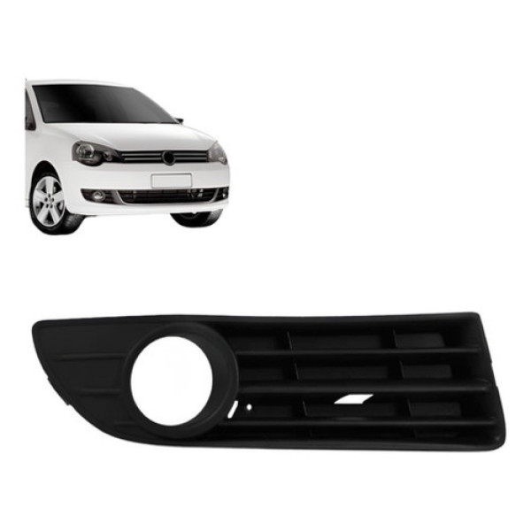 Moldura Milha Polo 2007 08 2009 2010 2011 Com Furo Promoçã