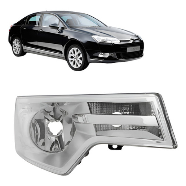 Farol Milha C5 Citroen Ano 2008 2009 2010 2011 2012 Depo
